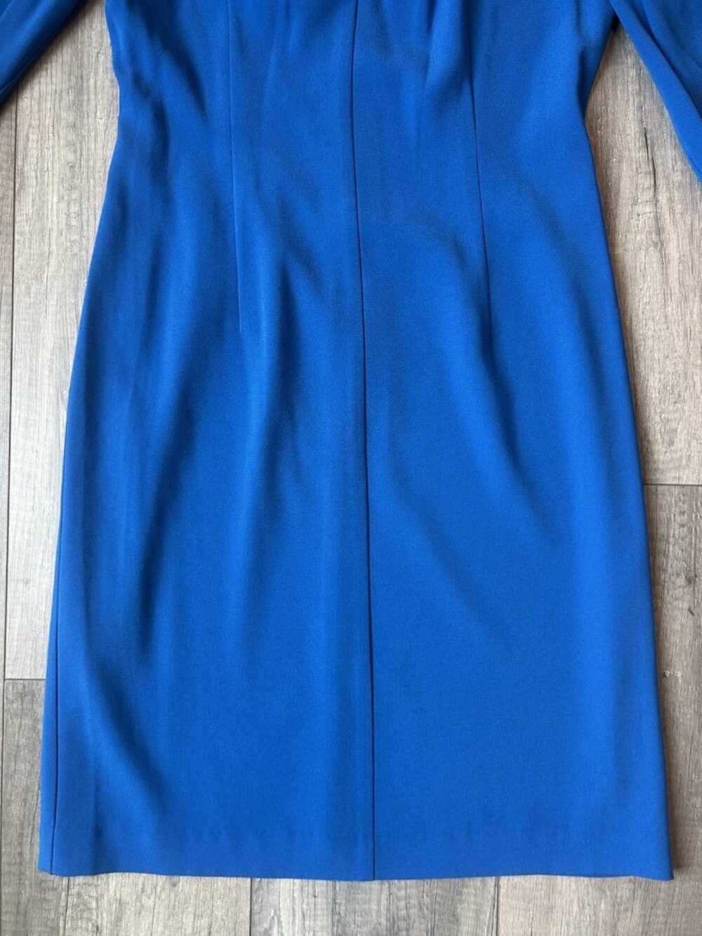 Kobi Halperin Jemima Dress 8 Blue Teal Pleated Long Sleeve NWT Graduation New - Picture 5 of 16